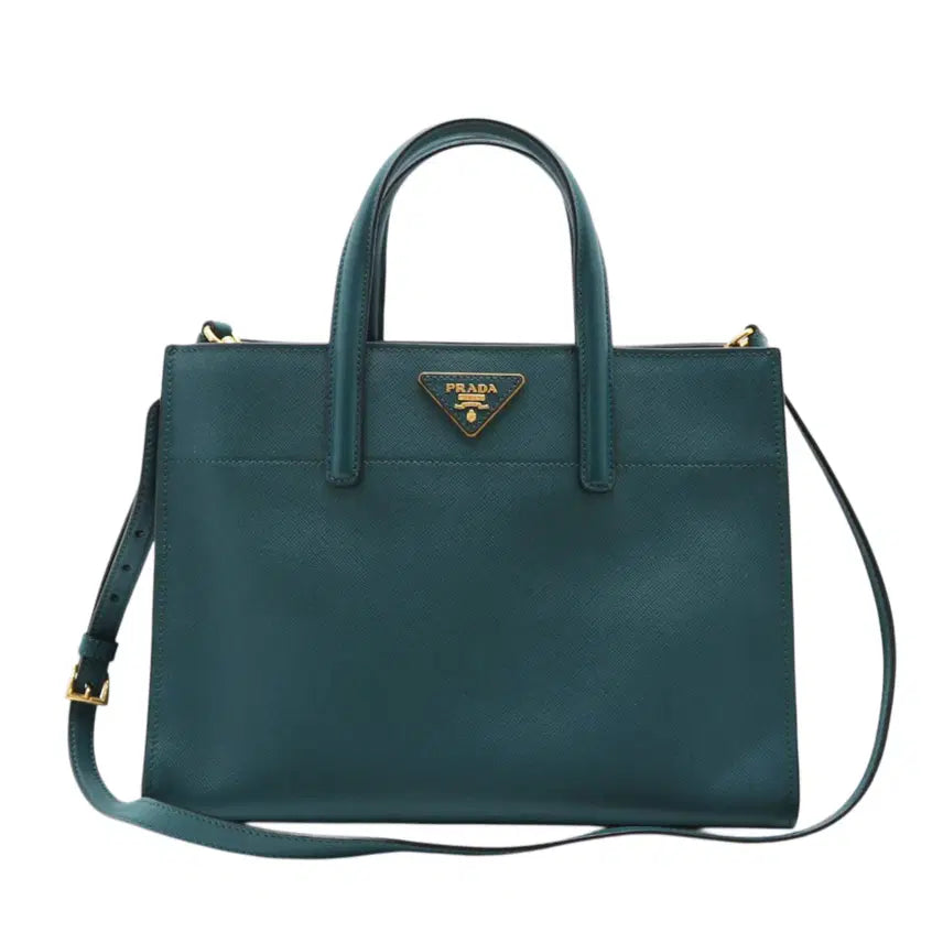 [BUNJANG] Prada Saffiano Tote Shoulder Bag BN2606 (Grade A) / [착한중고명품울산점] 프라다 BN2606 사피아노 토트 숄더백 상태 A