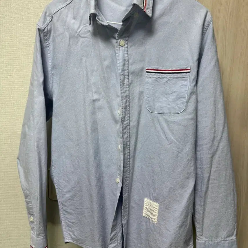 [BUNJANG] Thom Browne Sky Blue Oxford Shirt / 일본 톰브라운셔츠팝니다