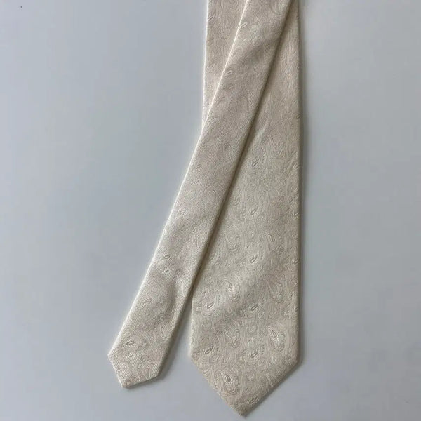 [BUNJANG] BELLUMORE Paisley 100% Silk Necktie / BELLUMORE 페이즐리100실크넥타이