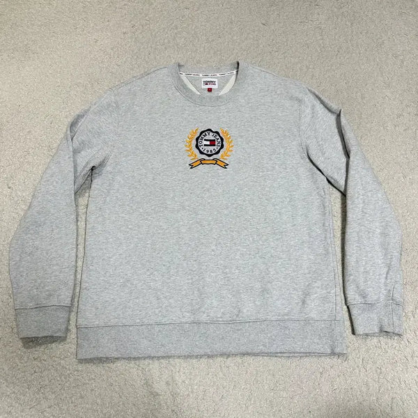 [BUNJANG] Tommy Jeans Tommy Hilfiger Sweatshirt Grey L / 타미진스 타미힐피거 맨투맨 그레이 L