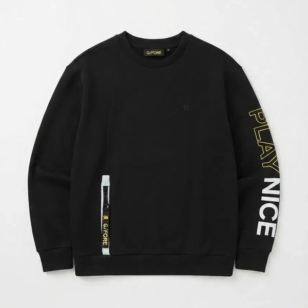 [BUNJANG] G/FORE Black Sweatshirt XL / G/FORE 블랙 맨투맨 XL