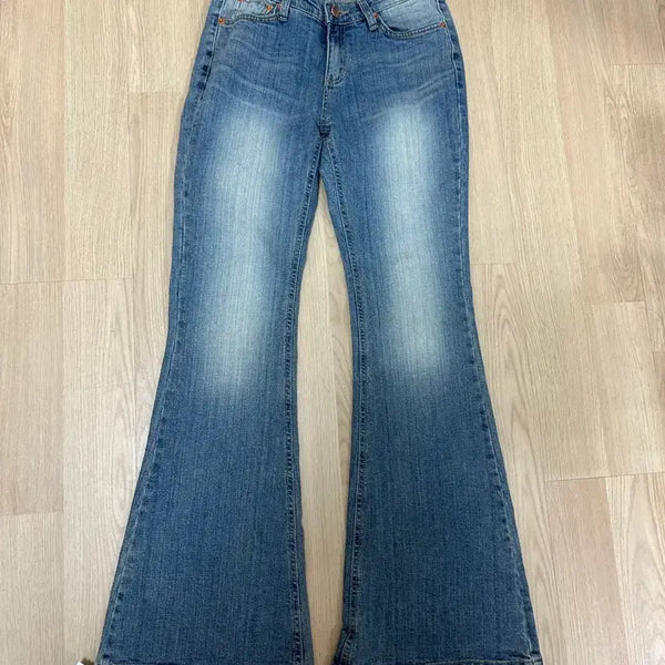 [BUNJANG] Ootj Wannabe Muse Light Wash Bootcut Denim / Ootj 오티제 워너비뮤즈 택o 연청 부츠컷데님