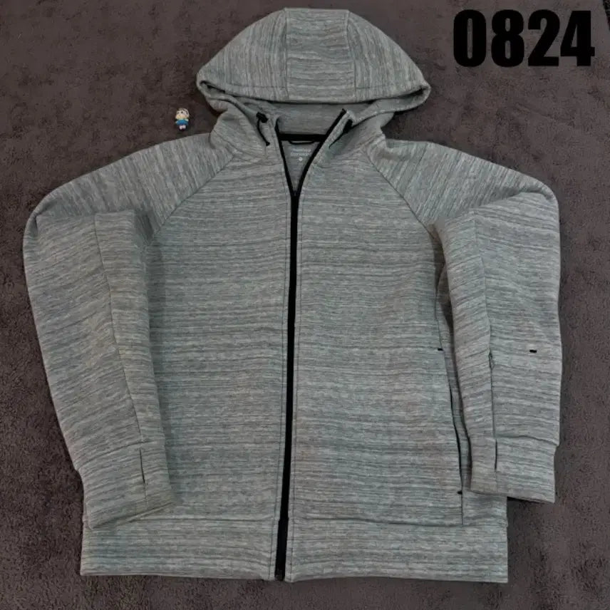 [BUNJANG] Musinsa Grey Hooded Zip-Up (M) / 무신사 후드 집업 그레이 (m)