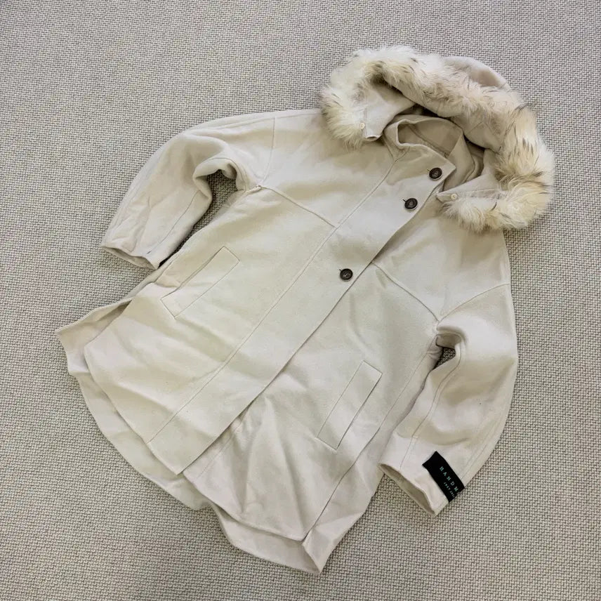 [BUNJANG] Juicy Judy Cashmere Hooded Coat / 80 쥬시쥬디 캐시미어 후드 코트 0825D1