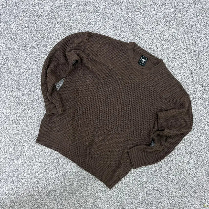 [BUNJANG] Minimal Code Round Neck Long Sleeve Knit / M MNC 미니멀코드 라운드 긴팔 니트 0825J1