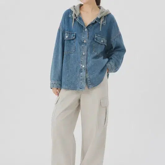 [BUNJANG] Blue Women's Jacket O1432 / 블루 여자 FREE 자켓 O1432