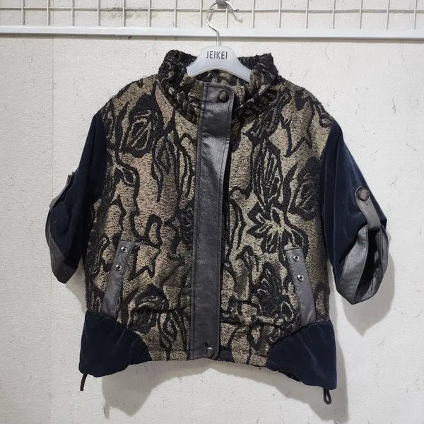 [BUNJANG] DECIDER Pattern Short Jacket / DECIDER 패턴 숏 자켓