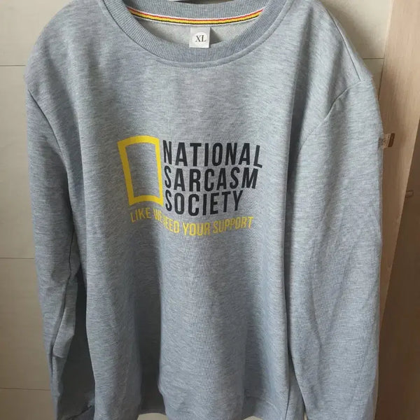 [BUNJANG] National Geographic Sweatshirt Grey XL / 내셔널 지오그래픽 맨투맨 그레이 XL