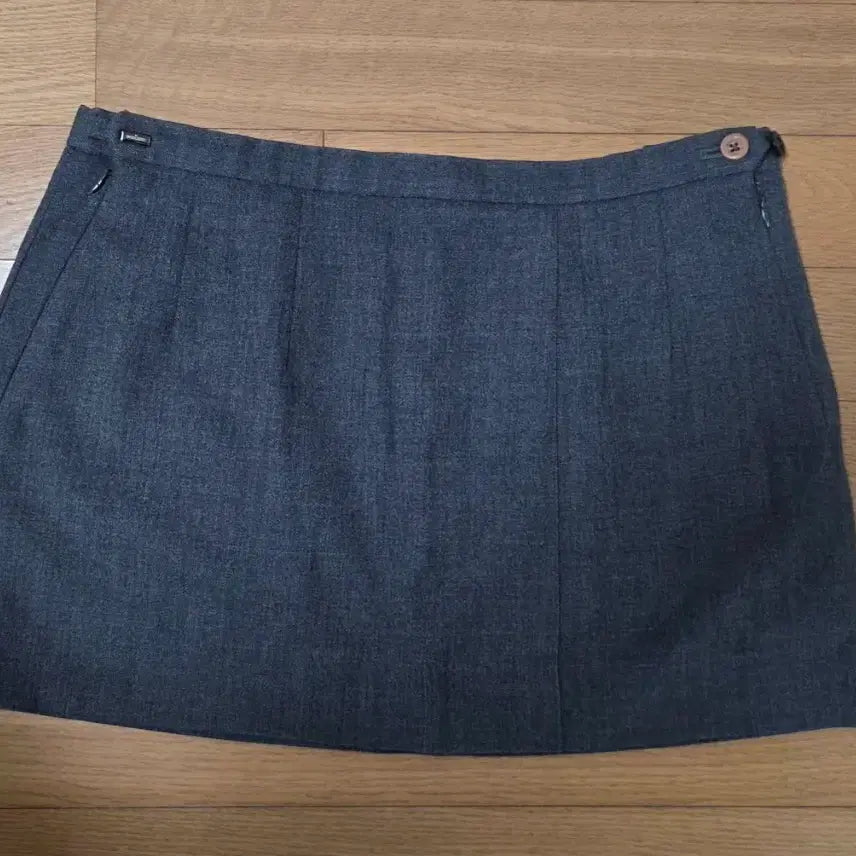 [BUNJANG] School Uniform Skirt (Spring/Autumn) - Gray / 예쁜 여자교복 춘추용 교복짧치 단색(80, 그레이)
