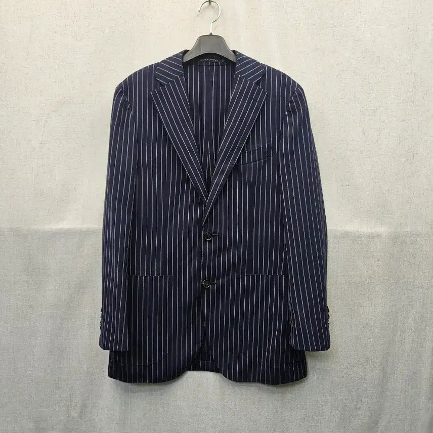 [BUNJANG] Suit Supply Navy Stripe Jacket / 수트서플라이 네이비 스트라이프 자켓.497