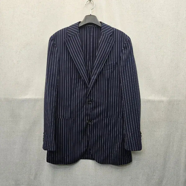 [BUNJANG] Suit Supply Navy Stripe Jacket / 수트서플라이 네이비 스트라이프 자켓.497