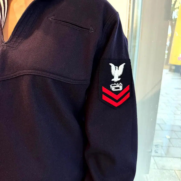 [BUNJANG] US Navy 70s Cracker Jack Sailor Top Wool / 70s US Navy Cracker Jack Top