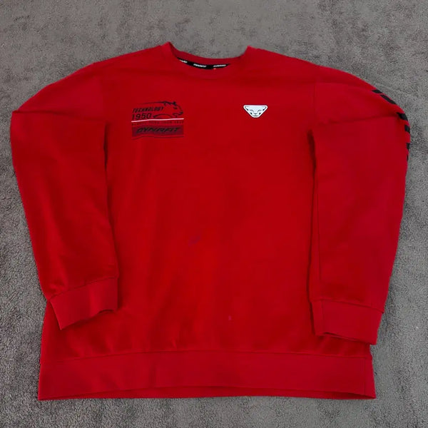 [BUNJANG] Dynafit Red Sweatshirt XL / 다이나핏 레드 맨투맨 (XL)