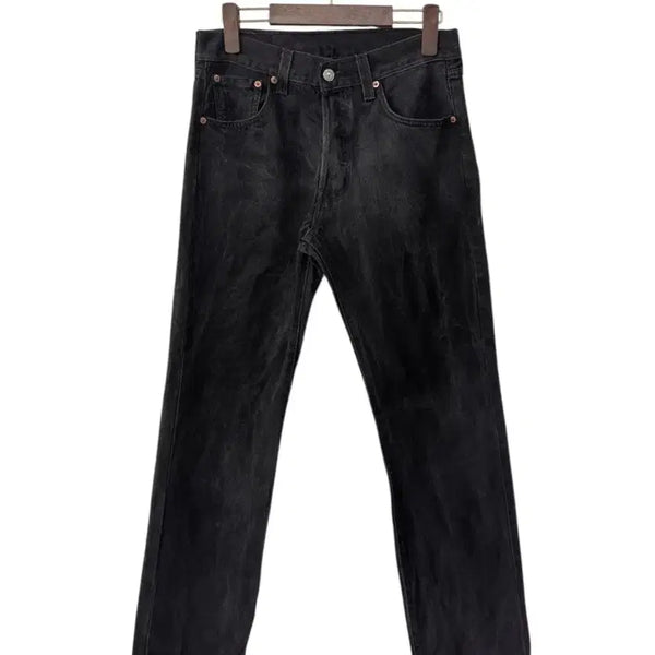 [BUNJANG] Levi's 501 Black Denim Pants 30x30 / 리바이스 501 블랙진 데님 팬츠 30x30