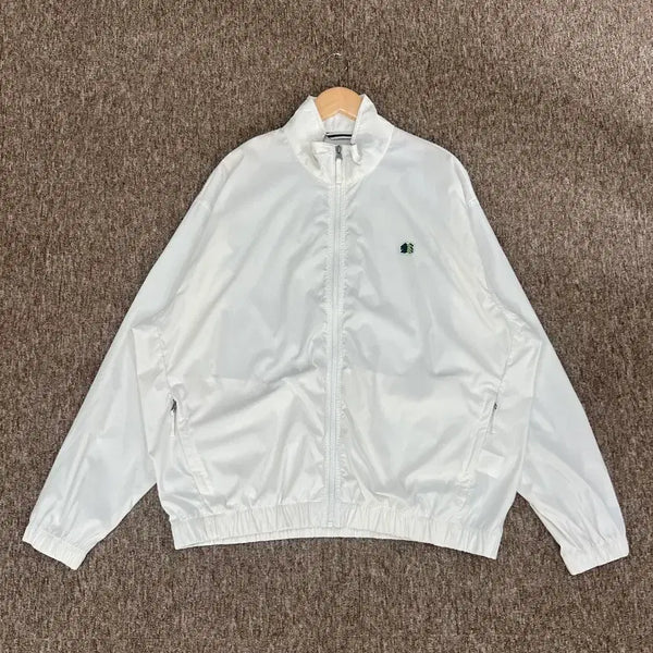[BUNJANG] KOLON SPORT White Windbreaker Jacket XL / 코오롱스포츠 화이트 바람막이 자켓 XL