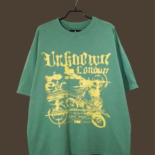 [BUNJANG] Unknown London Lost Cities Graphic T-shirt / Unknown 런던 그래픽 티셔츠
