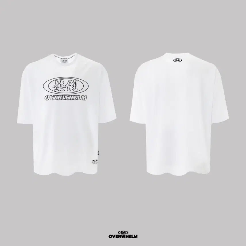 [BUNJANG] Main Round Fit T-Shirt / 압도 올라운더 라인 메인원형