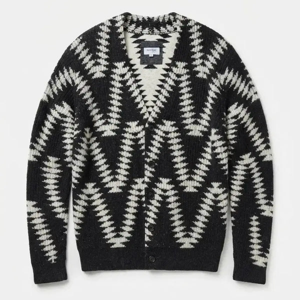 [BUNJANG] SERIES URBAN GENERATION Pattern Cardigan / 시리즈 어반 제너레이션 패턴 가디건 105