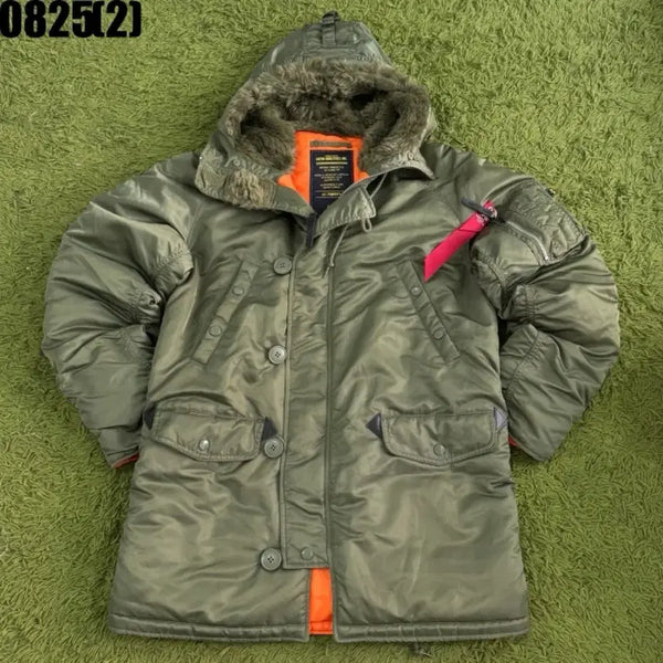 [BUNJANG] Alpha Industries N3B Padded Jumper Olive / 알파인더스트리 N3B 패딩 점퍼 올리브