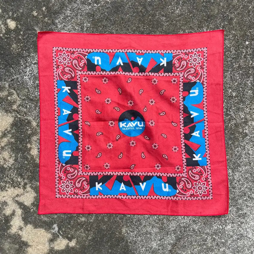 [BUNJANG] KAVU Paisley Bandana (53*53) / 카부 KAVU 페이즐리 반다나 (53*53)