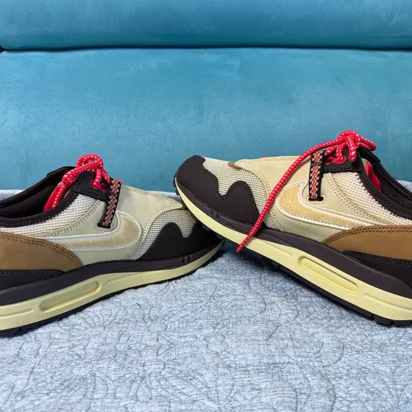 [BUNJANG] Nike x Scott Air Max 1 Cactus Brown / 나이키 x 스캇 에어맥스1 캑터스 브라운 265