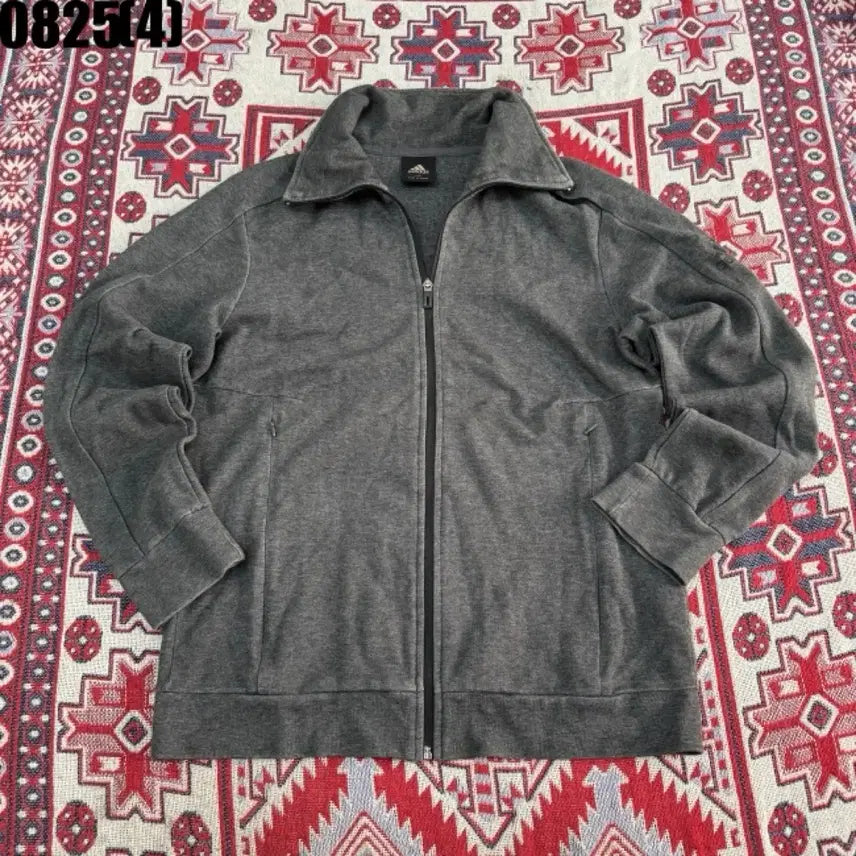 [BUNJANG] Adidas Track Top Zip-Up Gray / 아디다스 트랙탑 집업 그레이