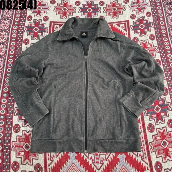 [BUNJANG] Adidas Track Top Zip-Up Gray / 아디다스 트랙탑 집업 그레이