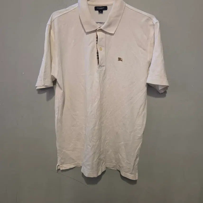 [BUNJANG] Burberry Authentic Short Sleeve Polo Shirt / 버버리 정품 반팔카라티