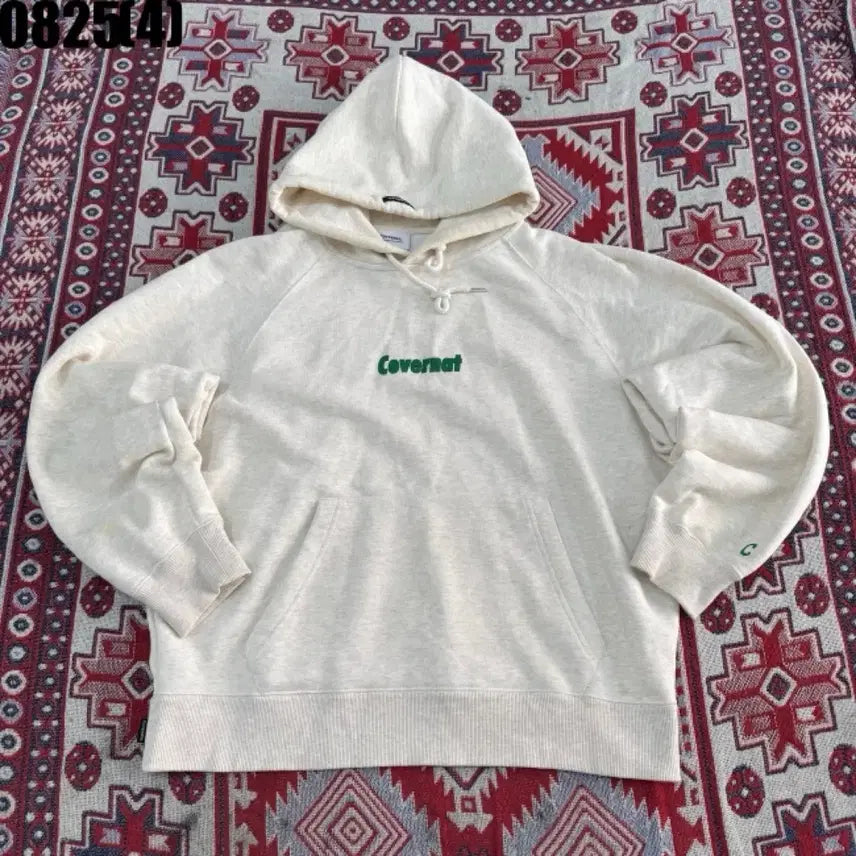 [BUNJANG] Covenat Beige Hoodie / 커버낫 후드티 베이지