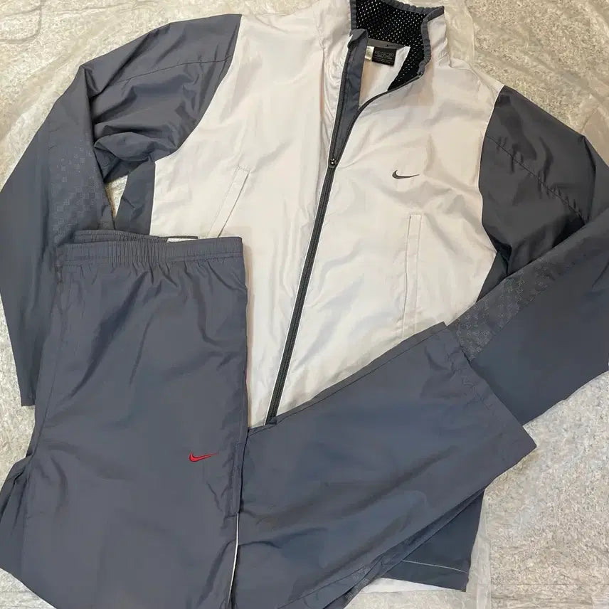 [BUNJANG] Nike Old School Windbreaker Set XL / 나이키 올드스쿨 바람막이 세트 XL 105