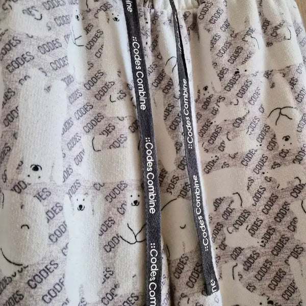 [BUNJANG] Microfiber Sleep Pants / *극세사 수면바지