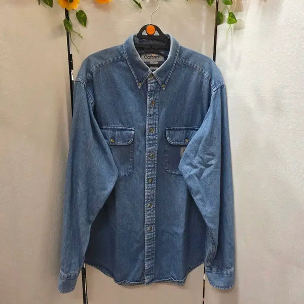 [BUNJANG] Carhartt Denim Shirt / 칼하트데님셔츠