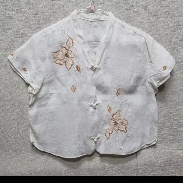 [BUNJANG] V100 Ramie Silk Blouse / v100 모시 블라우스