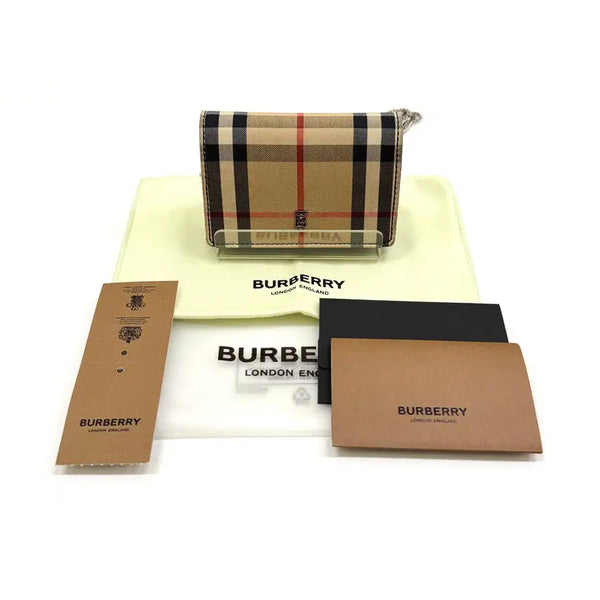 [BUNJANG] Burberry Chain Wallet OS Size / [OS size] *정품* 버버리 체인 지갑