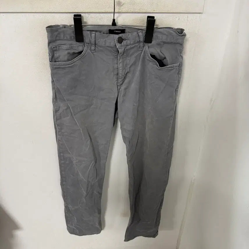 [BUNJANG] Theory Chino Pants Grey / 띠어리 치노팬츠