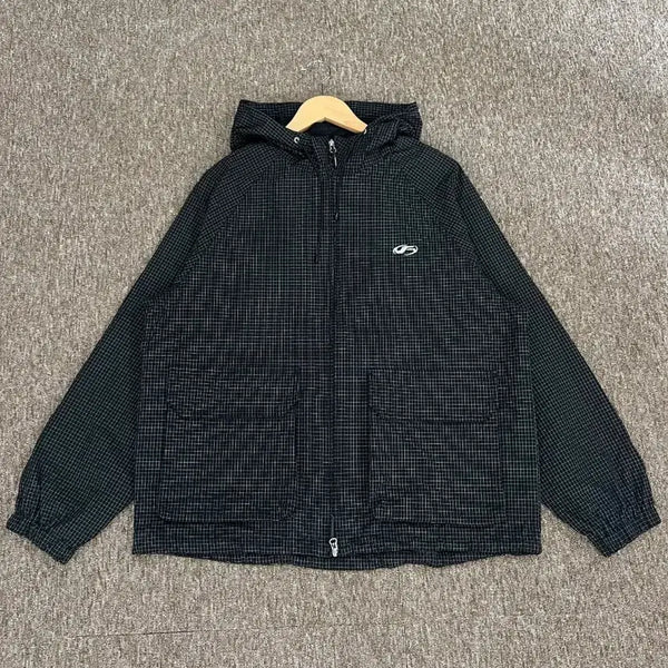 [BUNJANG] Filuminate Check Windbreaker Jacket M / 필루미네이트 체크 바람막이 자켓 M