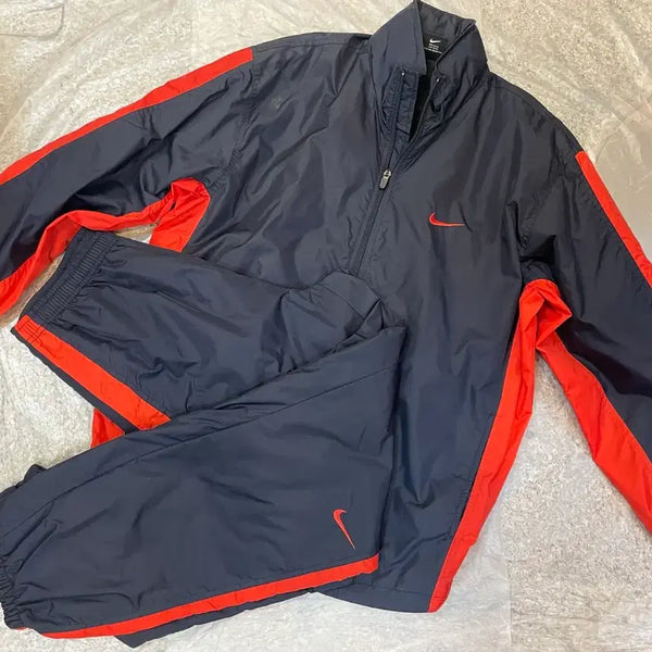 [BUNJANG] Nike Old School Windbreaker Set Size 160 / 나이키 올드스쿨 바람막이 세트 6/160사이즈