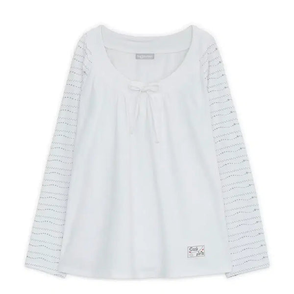 [BUNJANG] Hug Yourskin Drawstring Long Sleeve / 허그유어스킨 롱슬리브 Draw-string long sleeves