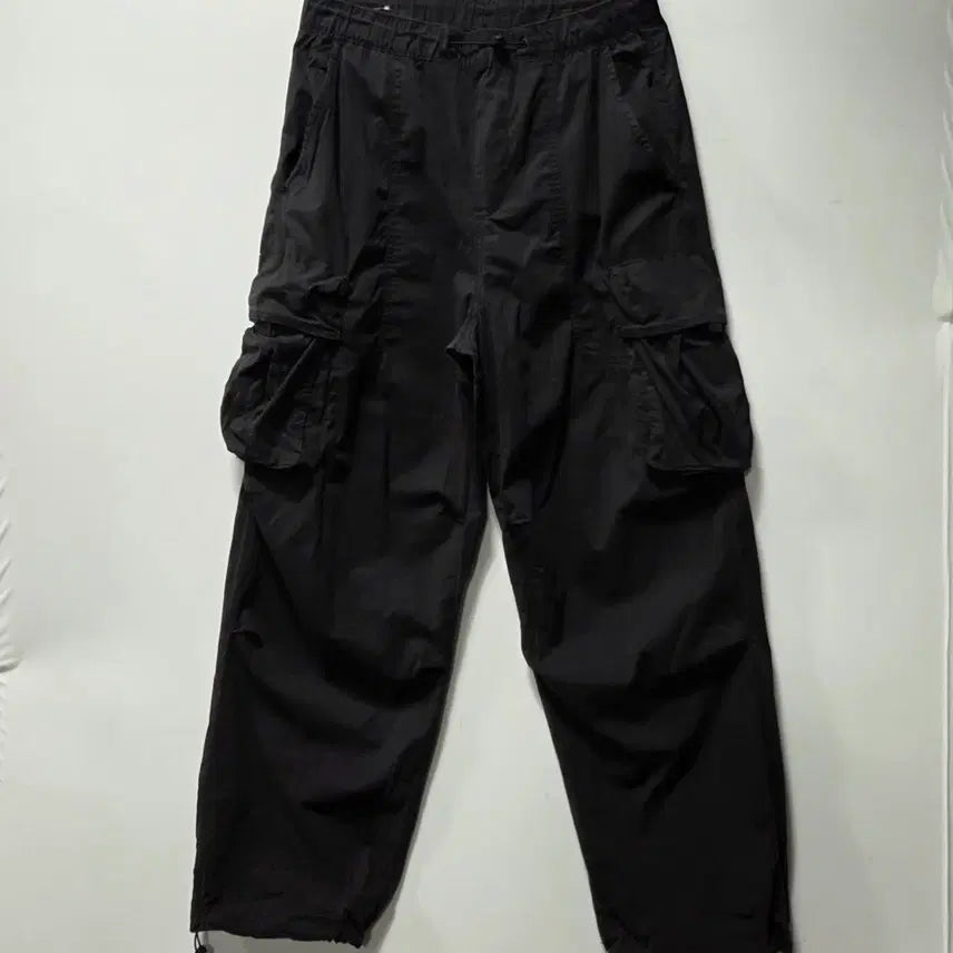 [BUNJANG] Zara Black Balloon Banding Cargo Pants / 자라 블랙 벌룬 밴딩 카고 팬츠 M 26082519