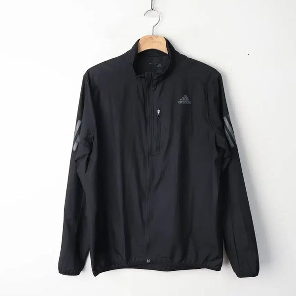 [BUNJANG] Adidas Own the Run Windbreaker Jacket Black / 100/아디다스 바람막이 오운더런 윈드브레이커 자켓
