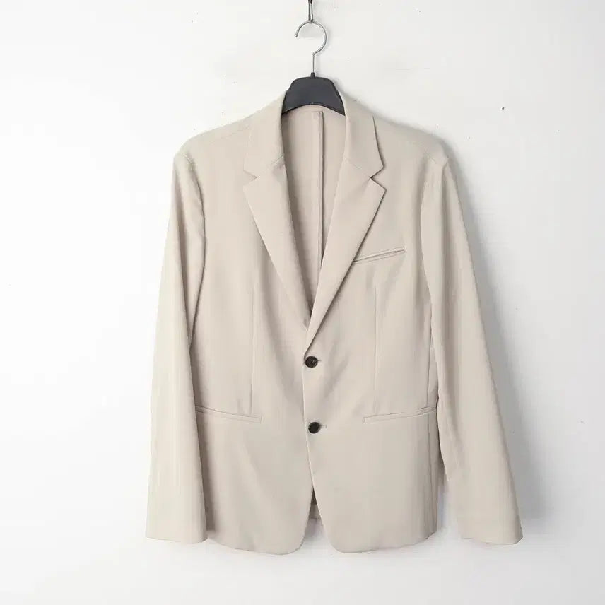 [BUNJANG] System Two-Button Blazer Beige / 95/시스템 투버튼 블레이저