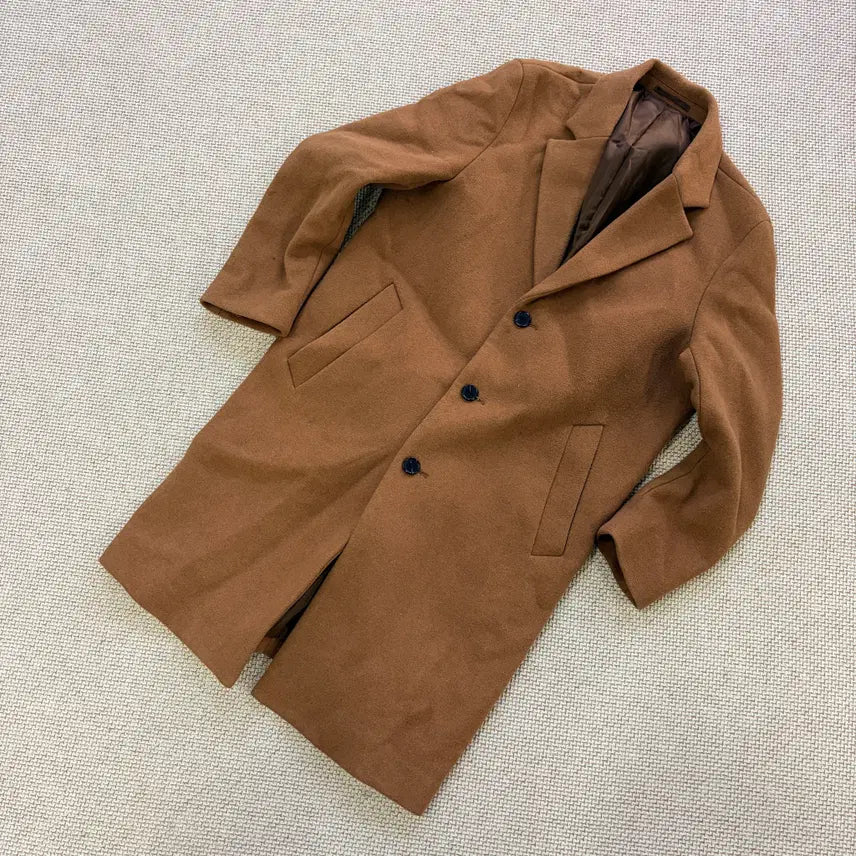 [BUNJANG] Giordano Wool Single Coat / M 지오다노 울 싱글코트 0825D1