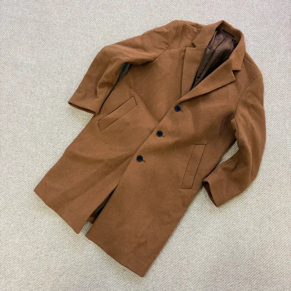 [BUNJANG] Giordano Wool Single Coat / M 지오다노 울 싱글코트 0825D1