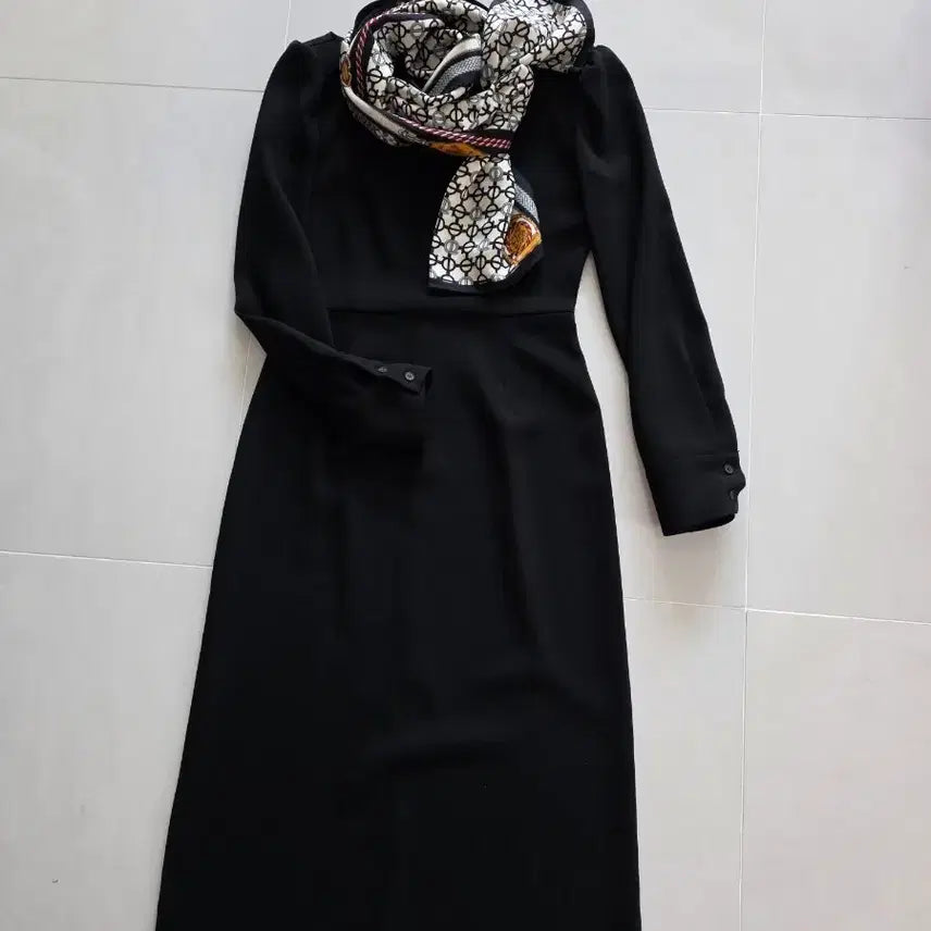 [BUNJANG] Black Long Dress (Unworn) / 미착용  블랙 롱원피스