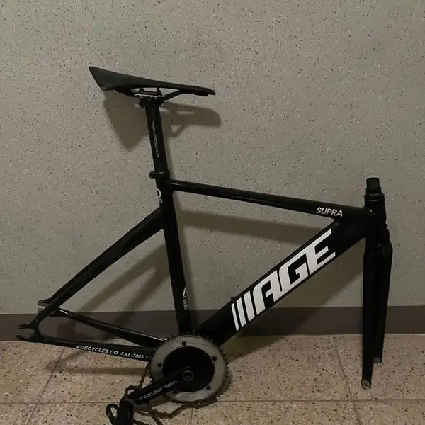 [BUNJANG] Edge Supra Black Frame Bicycle / 에이지 수프라