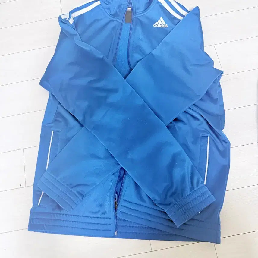 [BUNJANG] Adidas Blue Jersey / 아디다스 져지 블루