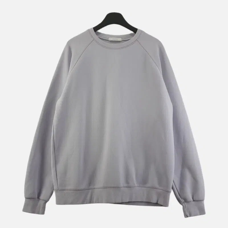 [BUNJANG] Light Purple Men's Sweatshirt FREE Size / 라이트 퍼플 남자 FREE 맨투맨 O1508
