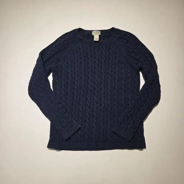 [BUNJANG] LL Bean Crew Neck Knit Sweater / 엘엘빈 크루넥 니트 스웨터