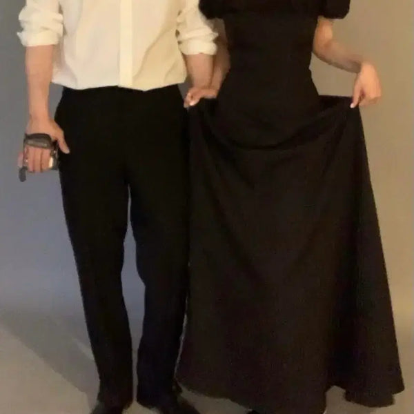 [BUNJANG] Flonew First Dress Black S / 플로뉴 퍼스트 드레스 (블랙) 새상품