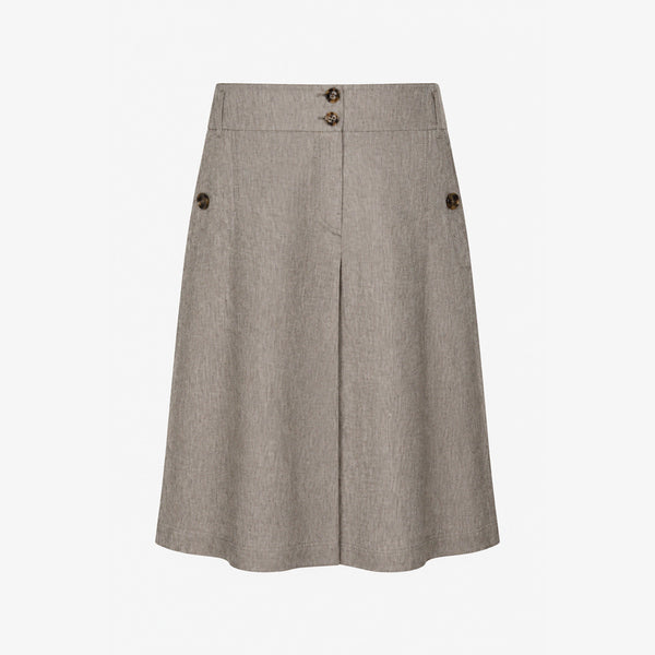 [BUNJANG] Max Mara Weekend 100% Linen Skirt / MAXMARA WEEKEND 막스마라 린넨 100% 스커트 - Women (5352)